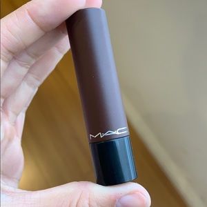 MAC Liptensity lipstick in Double Fudge